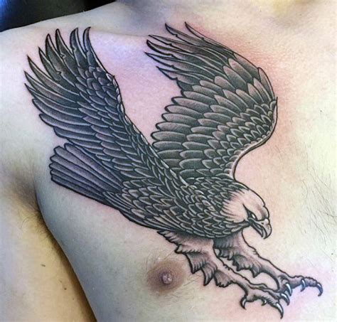 50 Popular Ideas Black Ink Tattoo Eagle