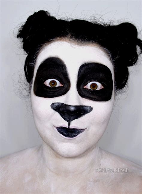 Panda Makeup Tutorial Youtubebaib2lheqea In 2023 Panda