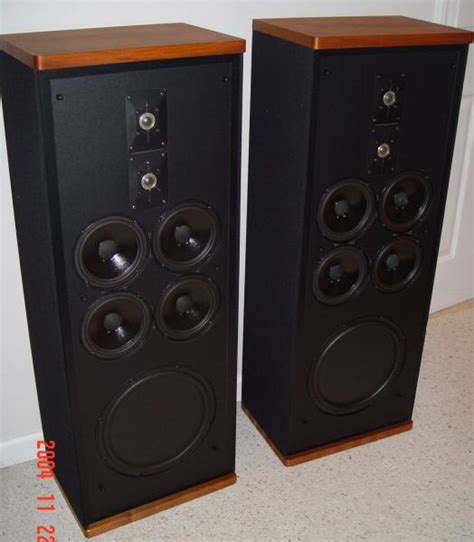 Vintage Polk Audio Speakers Sda 1c Real Wood
