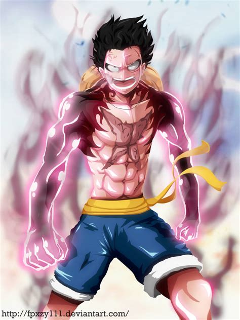 One Piece Luffy Gear 1 2 3 4 Colo Luffy Gear 21 By Naruttebayo67 On