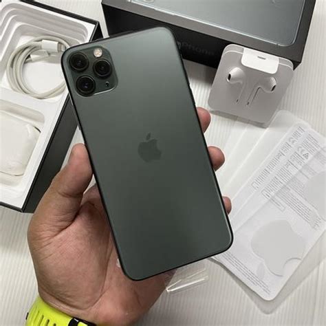 Get credit toward a new iphone 11 pro or iphone 11 pro max when you trade in your current iphone. Jual IPhone 11 Pro Max 64GB Single Midnight Green Super ...