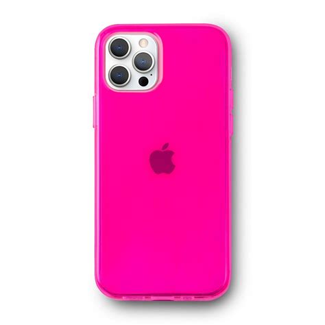Neon Pink Iphone Case Bright Iphone 12 Pro Max Case Iphone Etsy Hong Kong