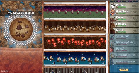 The user initially clicks on a big cookie on the screen, earning a single cookie per click. Cookie-Clicker - GameAnalytics