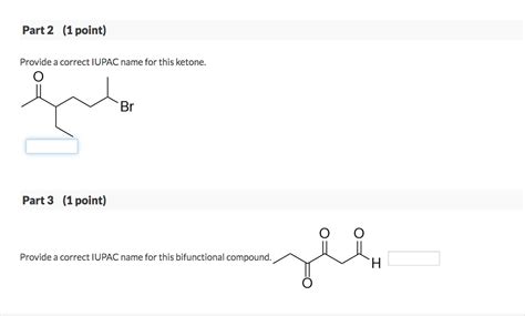 Solved Provide A Correct IUPAC Name For This Chegg