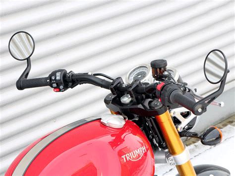 Bikermart Triumph Thruxton 1200r 2016~ Abm Superbike Fat Bar Handlebar