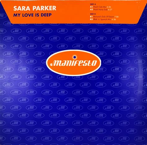 Sara Parker My Love Is Deep 1997 Vinyl Discogs