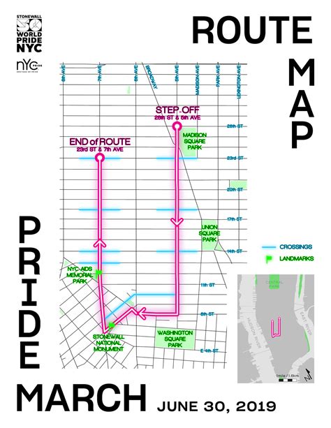 nyc pride march 2019 parade route and street closures curbed ny