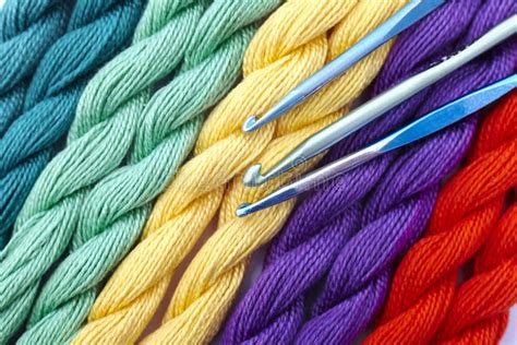 Colorful Wool Stock Photo Image Of Natural Stitch Colorful 34803280