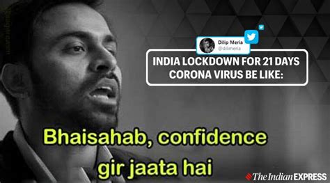 As 21 Day Lockdown Starts Indias Netizens Find Solace In Memes And