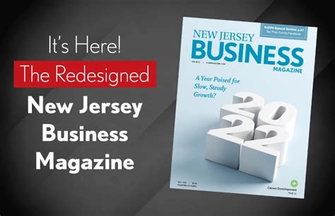 Introducing The Redesigned New Jersey Business Magazine New Jersey