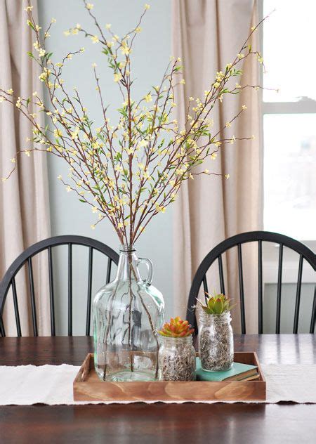 A Simple Neutral And Natural Centerpiece Tips Dining