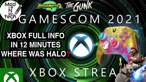 Xbox Gamescom 2021 Everything In Just Over 10 Minutes Summary Of The