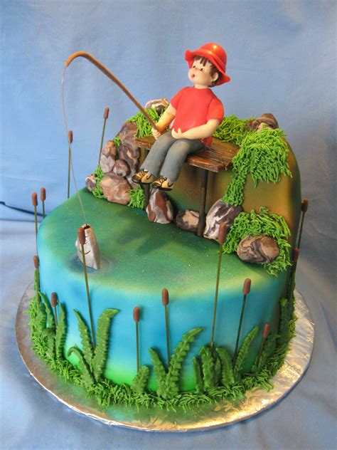 The Best 18 Fishing Birthday Cake Youngcompassimage