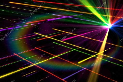 Digitally Generated Disco Laser Background Royalty Free Stock Photos