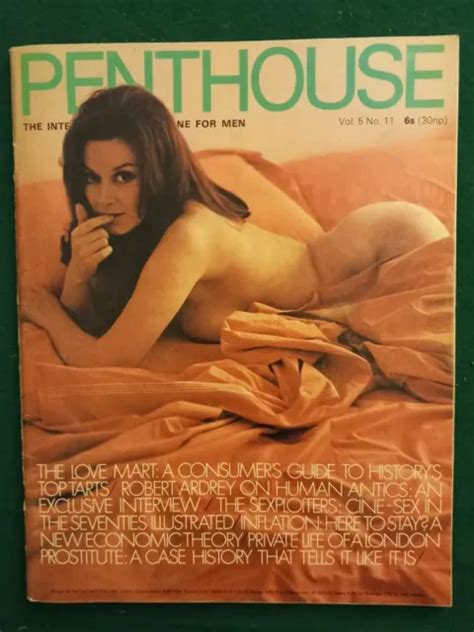 Vintage Penthouse Magazine Vol No Mens Glamour