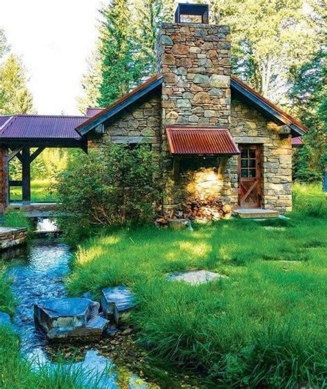 Pin By Lane Sommer On Cabins Rustic House Stone Cottage Cottage Design
