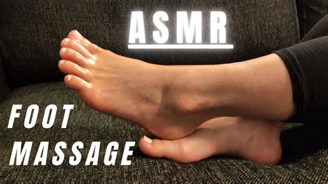 Asmr Oily Foot Massage Youtube