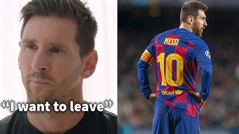 lionel messi forced to stay at barcelona youtube