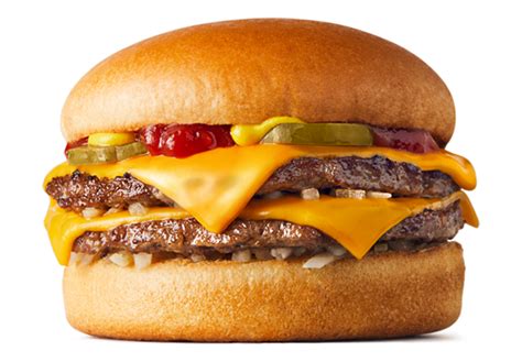 Double Cheese Burger Png Transparent Image Png Mart