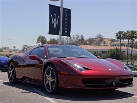 Check spelling or type a new query. 2013 FERRARI 458 SPIDER...RARE ROSSO MUGELLO/CUOIO!!! 20 ...