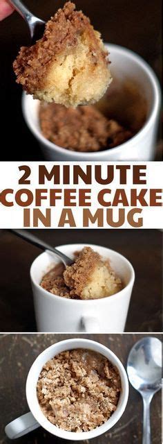 Youre Going To Want To Have This Coffee Cake In A Mug Recipe Tucked Into Your Back Pocket For