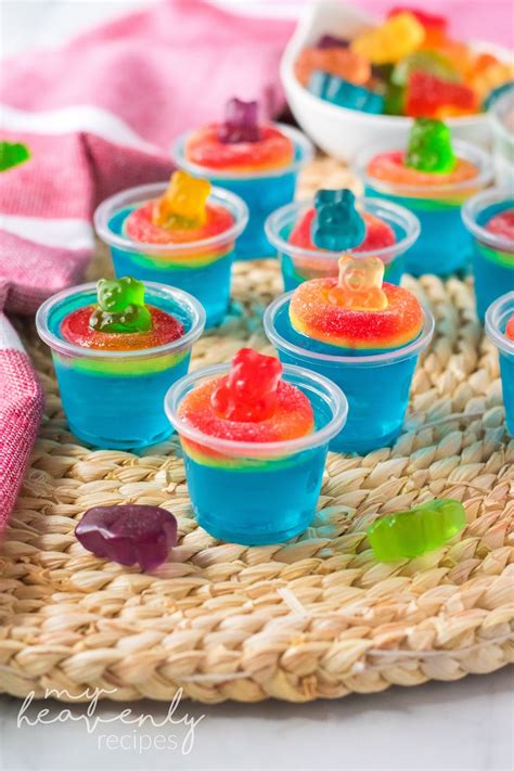 Pool Party Jello Shots My Heavenly Recipes