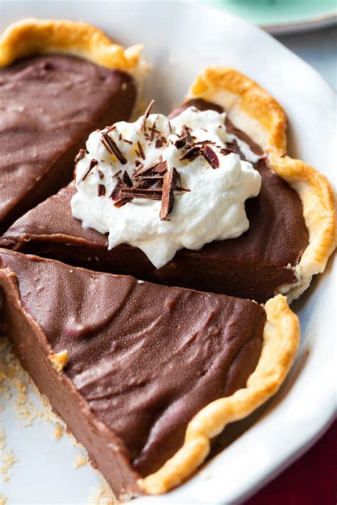 Easy Chocolate Pudding Pie Recipe NxtLifestyle Com