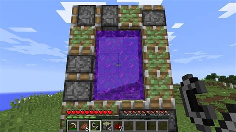 Minecraft But You Can Make A Portal Out Of Any Block YouTube