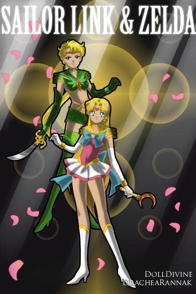 Link And Zelda As Sailor Scouts By Angel Of Love On Deviantart