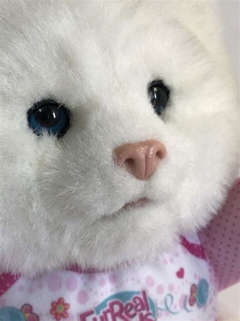 Hasbro Furreal Friends Lovey Cubbies Baby Polar Bear Plush Interactive