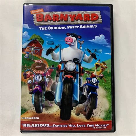 Nickelodeon Barnyard Dvd The Original Party Animals Dvd 2006 Ws