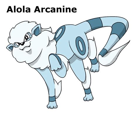 Alola Arcanine Oc Pokemon