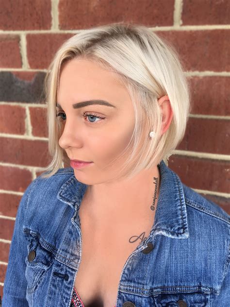 Short Hairstyles Platinum Blonde Hair Last Hair Idea