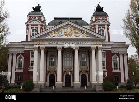 The Ivan Vazov National Theatre A Neo Classical Building Designed By