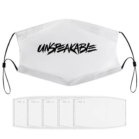 Unspeakable Kid Dust Proof Face Cover Unspeakable Merch