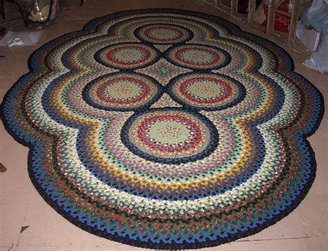 66 Best Images About Braided Wool Rugs Handmade Hand Laced On