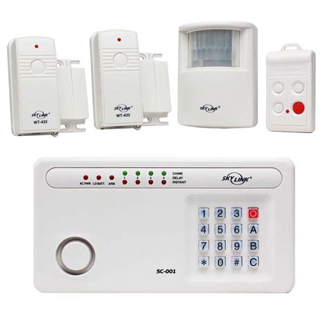 Skylink Wireless Security System Alarm Kit Sc 100 Security System The