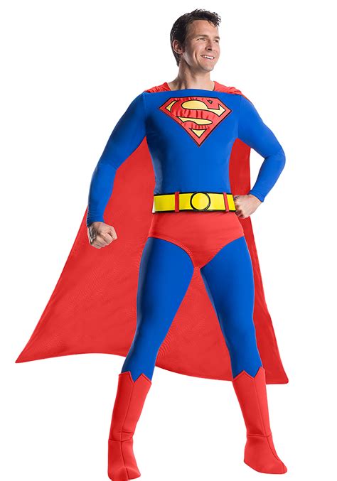 Adult Classic Premium Superman Costume Superhero Costumes