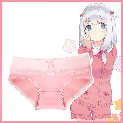 Eromanga Sensei Izumi Sagiri Cotton Underpants Women Girls Pink Panties