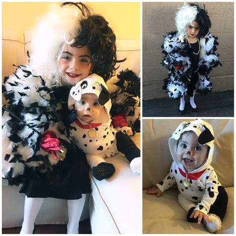101 dalmatians halloween siblings costumes cruella and dalmatian dalmatian halloween