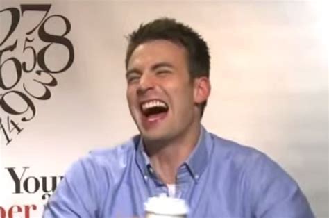 Chris Evans Laughing Is Everything You Need Today