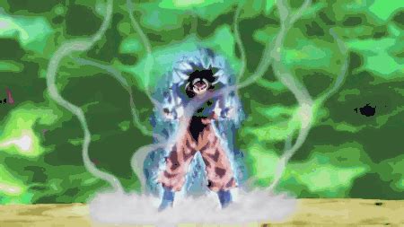 Dragon ball, dragon ball super, son goku, ultra instict, mastered ultra instinct. Super Badass Ultra Instinct Goku Gifs! | Dragon Ball Super Official™ Amino