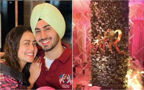 Neha Kakkar And Rohanpreet Singh Wedding Couple Looks Lost In Each Others Eyes During Their