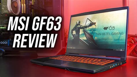 The msi gs65 stealth gaming laptop can also give you the most vibrant images thanks to its 144hz ips gaming display. MSI GF63 Gaming Laptop Review - Trazer Gamer Studios