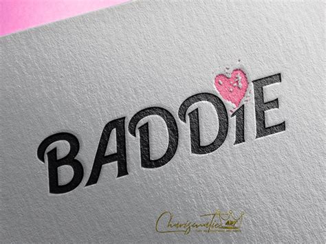 Baddie Logo By D Tracy On Dribbble