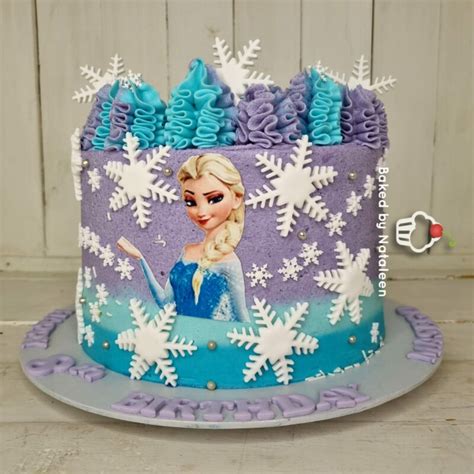 Frozen Birthday Cake 16 Baked By Nataleen