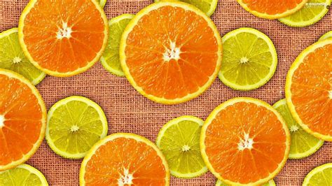 Orange Slices Lemon For Desktop Wallpapers 1920x1080