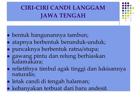 Gambar Sejarah Candi Gambar Langgam Jawa Tengah Di Rebanas Rebanas