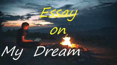 Essay on importance of computers: Essay / Article on My Dream (200 Words) - YouTube