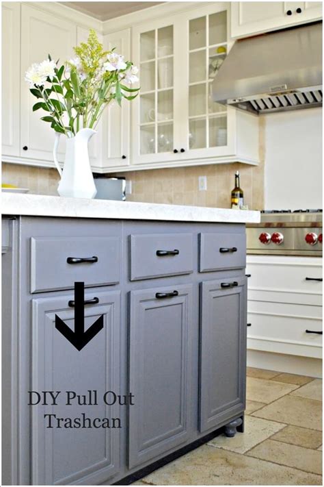 This isn't always ideal, as the top of the. 10 Clever Ways to Hide a Trash Can